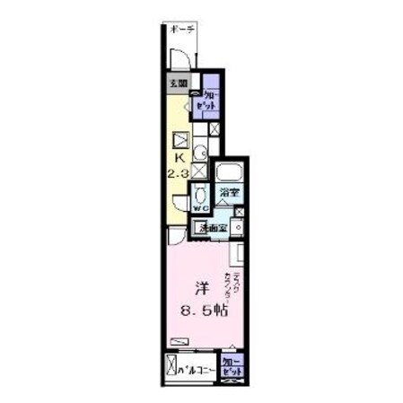 近鉄弥富駅 徒歩12分 1階の物件間取画像